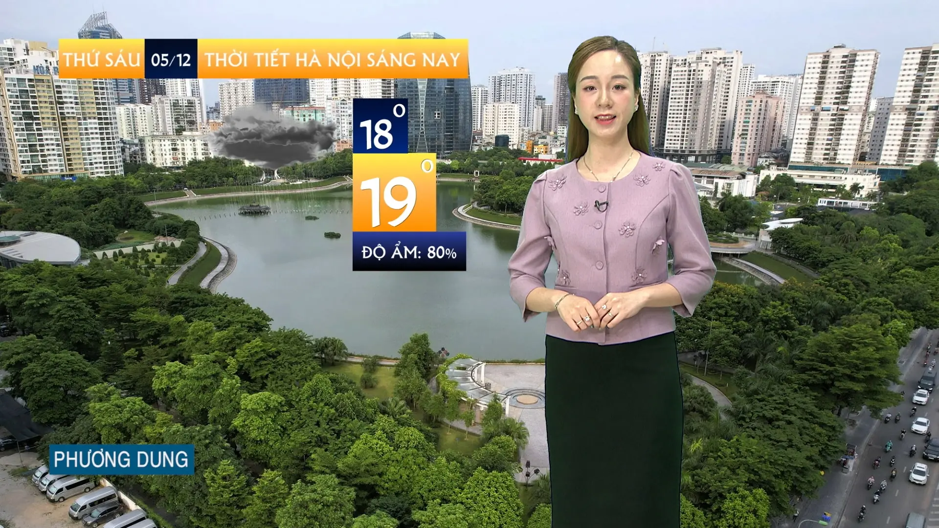 Dự báo thời tiết sáng | 05/12/2025